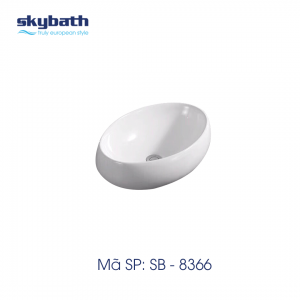 Chậu rửa mặt đặt bàn skybath SB-8366